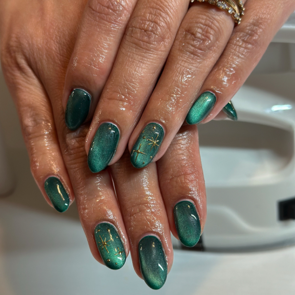 Structured (Builder Gel) Manicure at Kela's Nail Studio in Tulare, CA