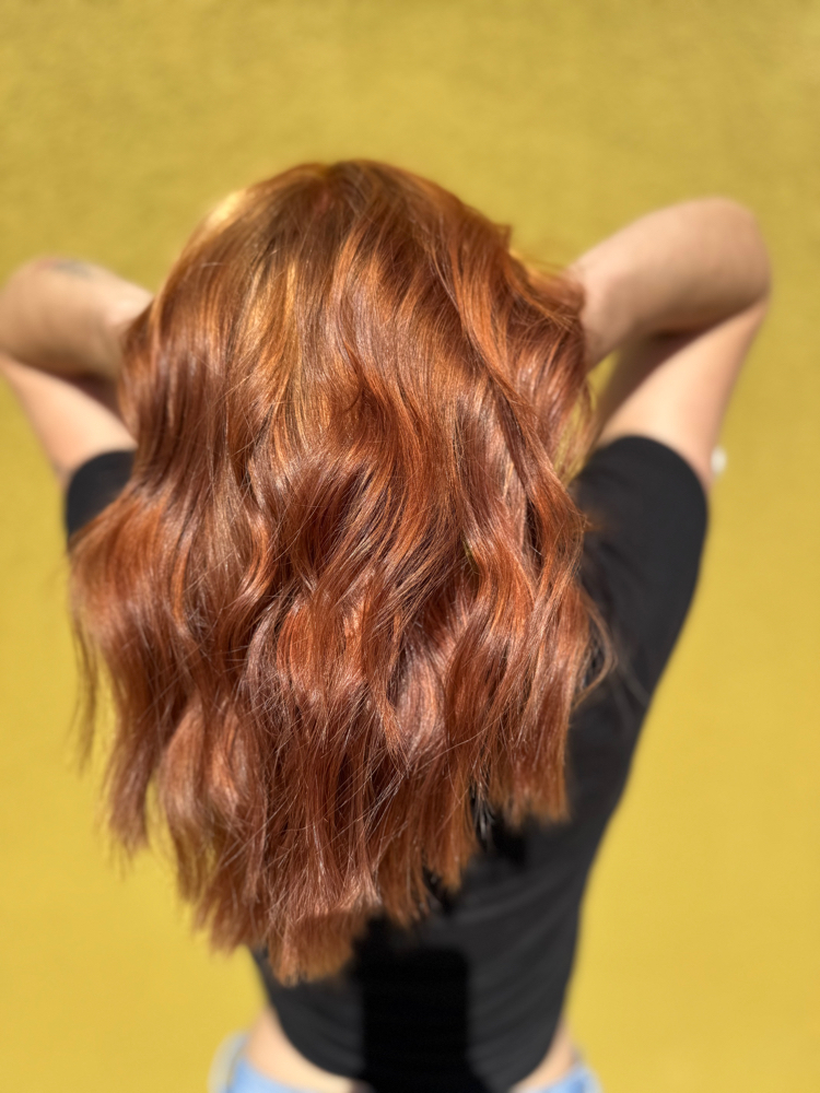 Highlights With Color & Haircut