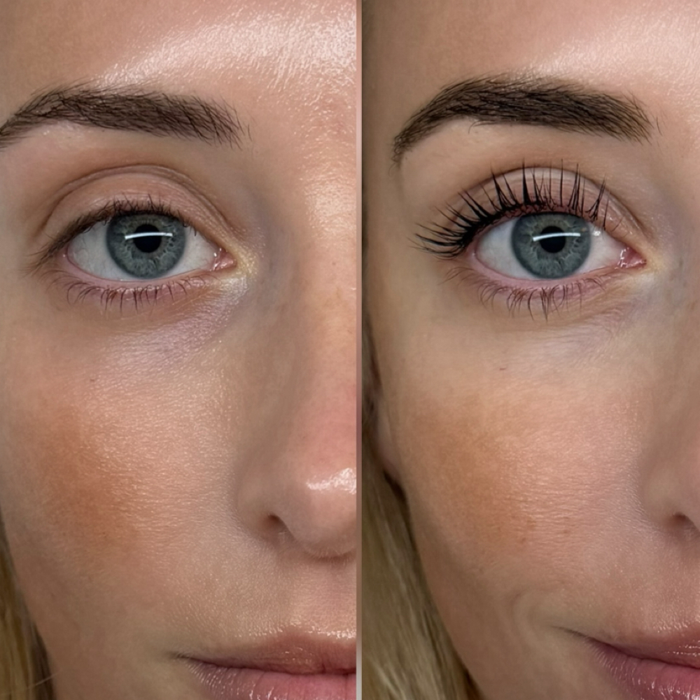 Korean Lash Lift with Tint at Amour Lashes and Beauty Bar in Palm Beach Gardens, FL