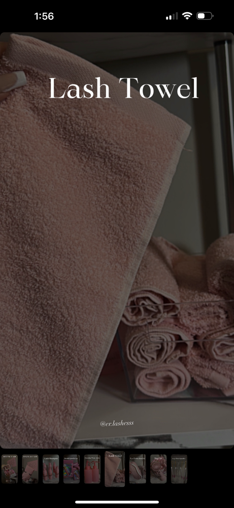 Lash Towel