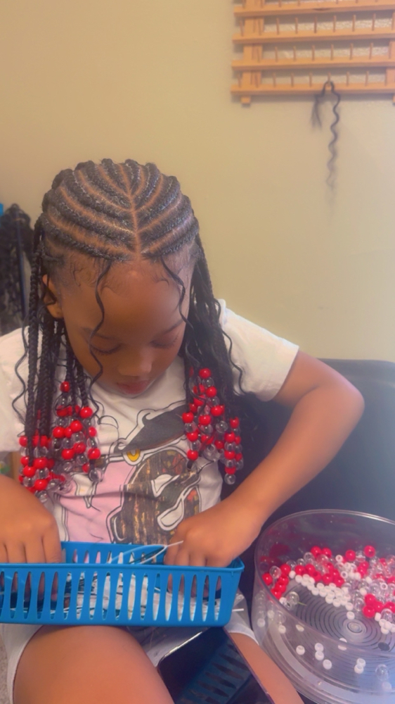 Kids Fulani Braids 9-under at Hair By Niecey in Milwaukee, WI