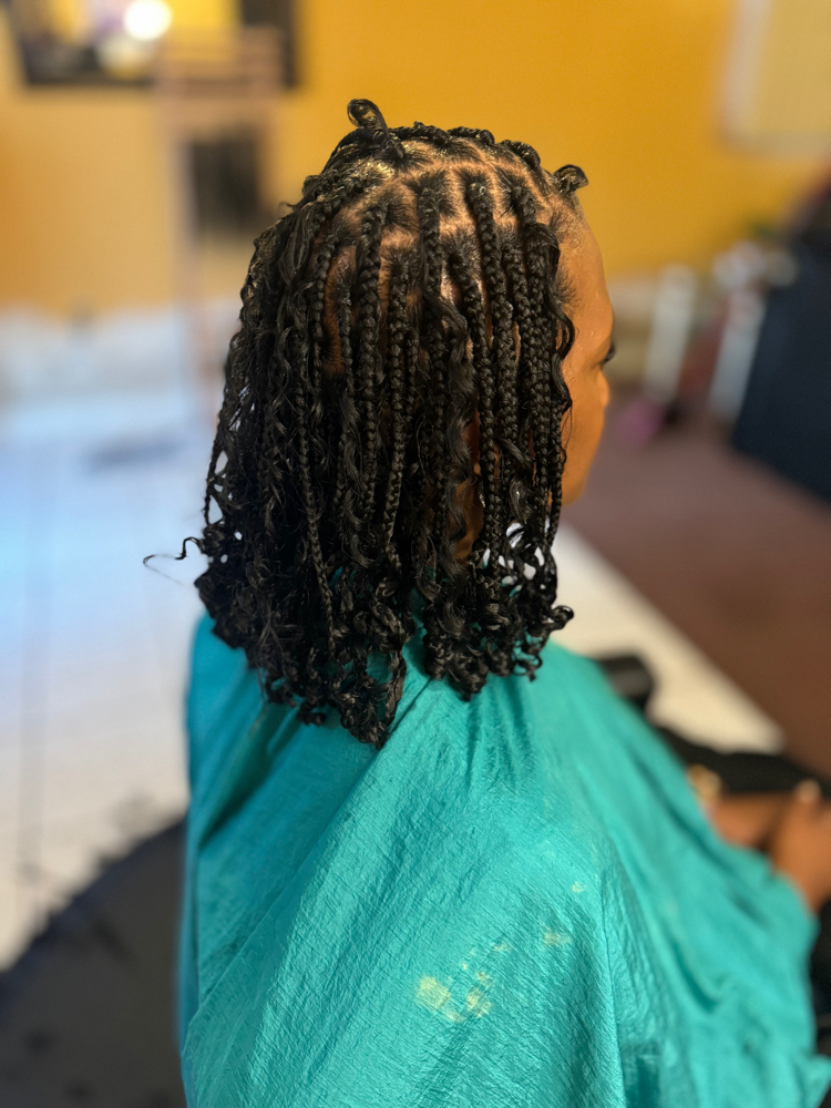 Boho Bob Style at E Creationz in Lynwood, IL