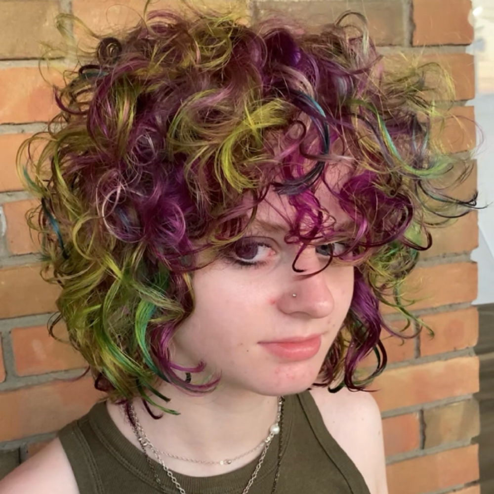 fashion color transformation at Leslie Ana hair in Fairview Park, OH