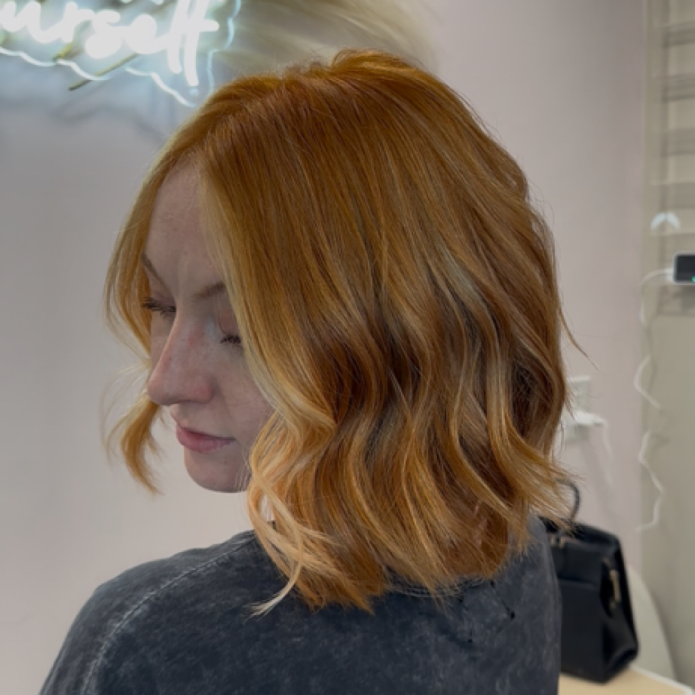 Money Piece/Mini Highlight at Hair By Kaydee Crocker in Spartanburg, SC