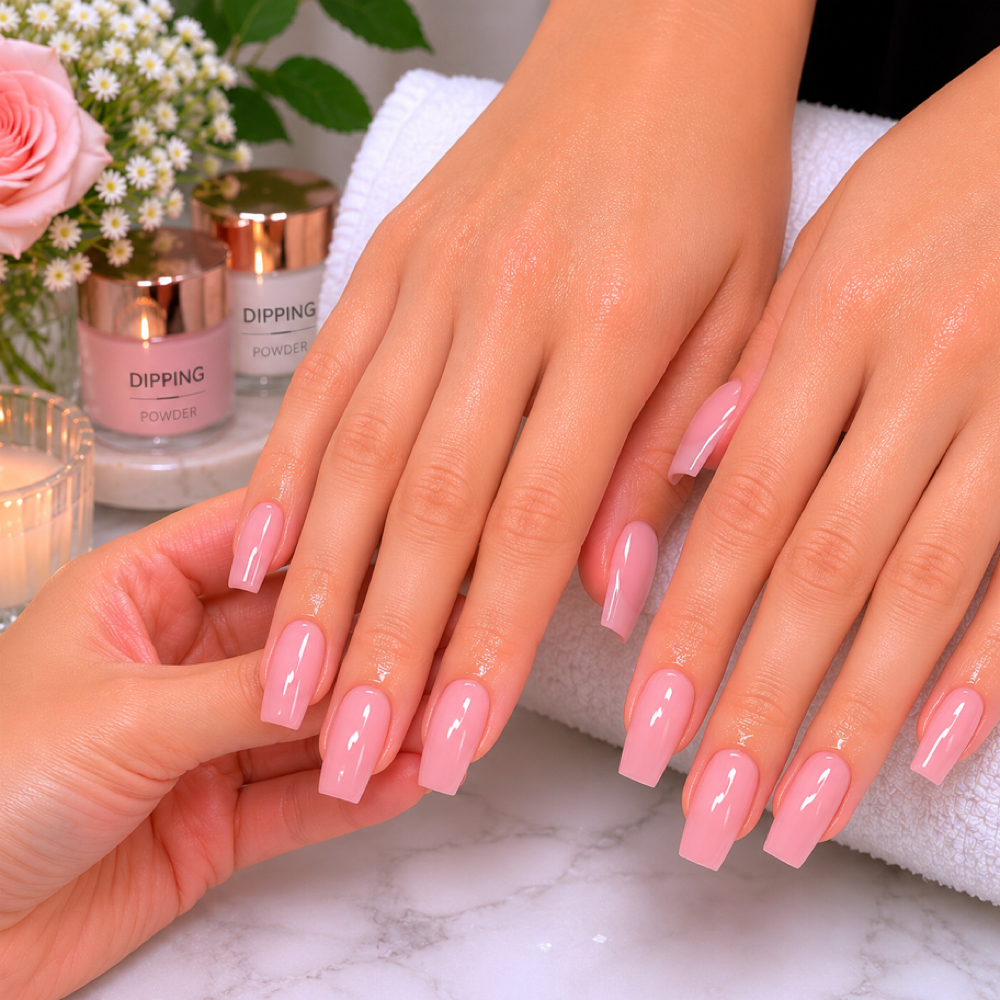 Dipping at Venice Nails & Head Spa in Kyle, TX