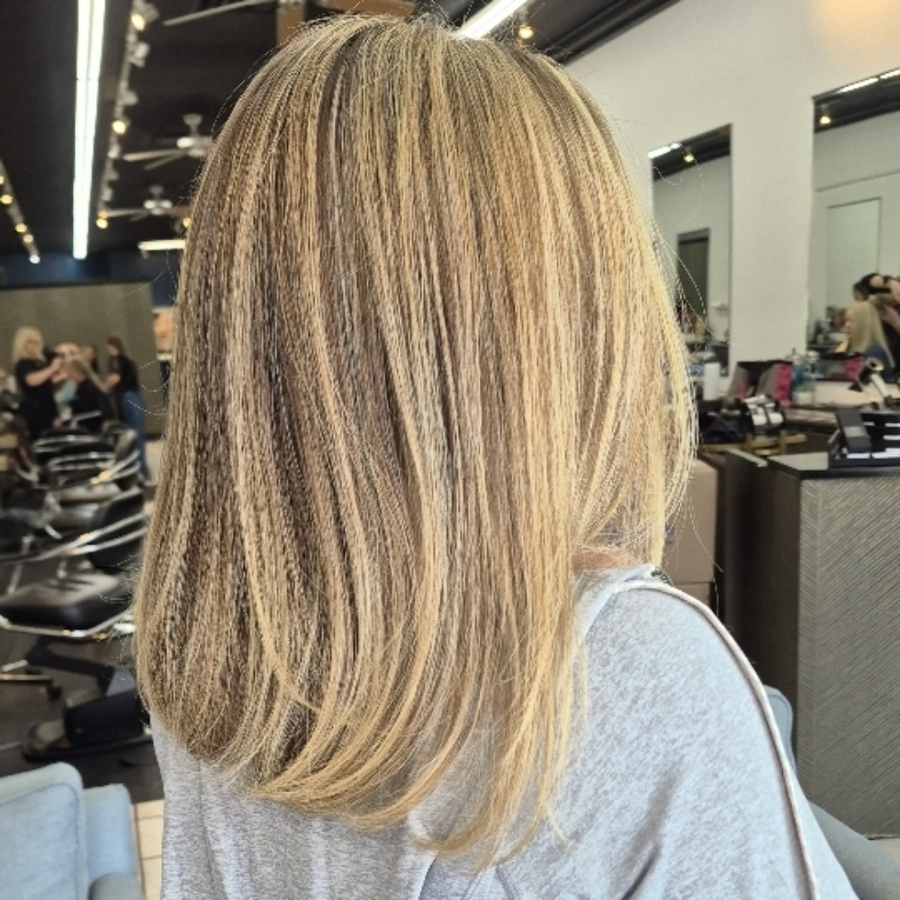 Custom Color Package at Celeste at The Salon at Buena Vista in Winston-Salem, NC