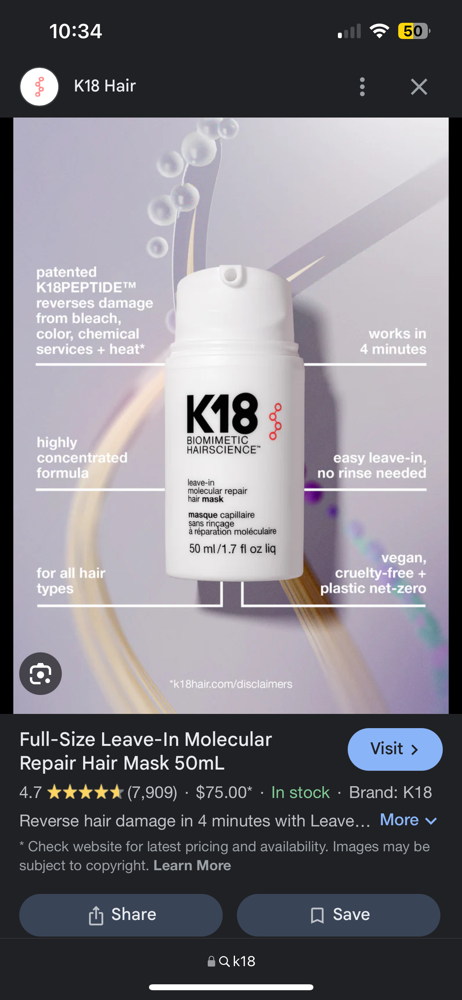 K 18 treatment