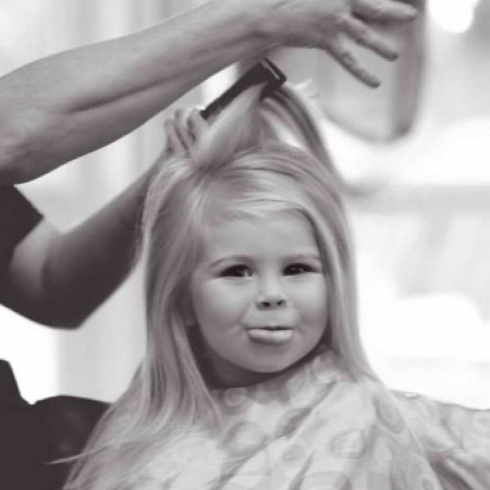 kid’s cut at The Coterie in Fargo, ND