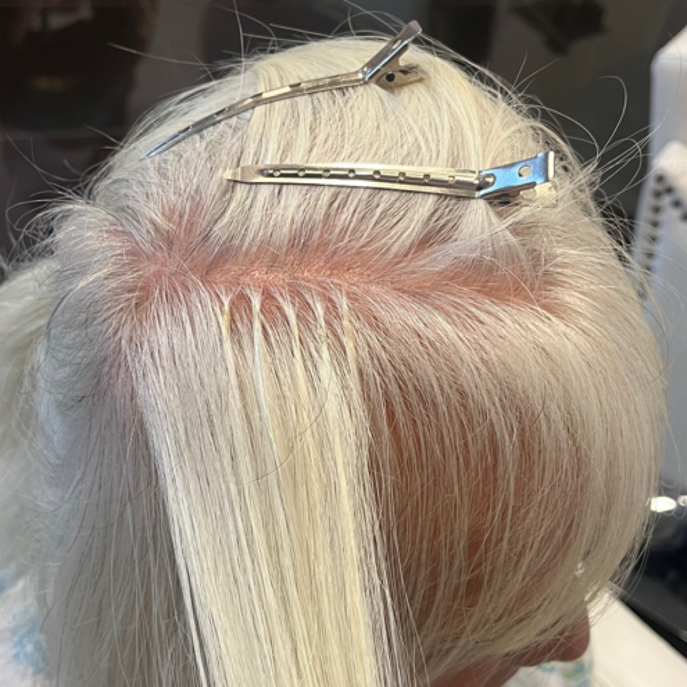 Custom K-tip Enhancment at The Hair Spa & Dry Bar in Tucson, AZ