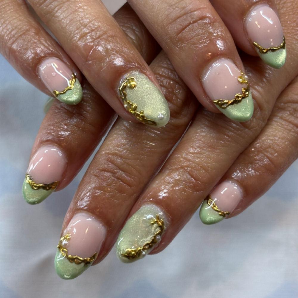 Tier 2 Art at Wanderluxe Nail Bar in San Ramon, CA