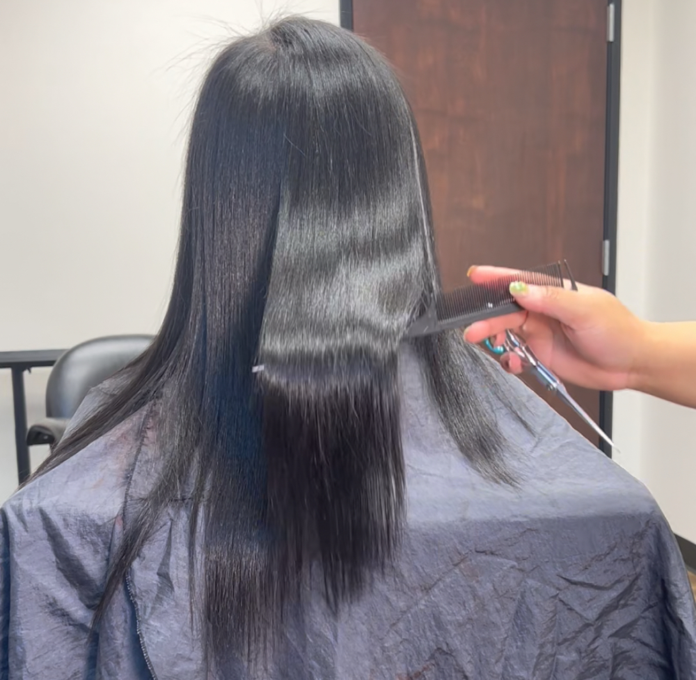 Silk Press and Protein Treatment
