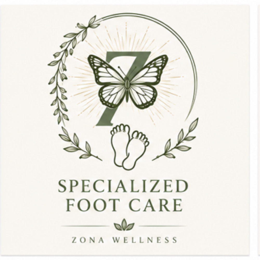 Gel Polish Application — Feet at Zona Wellness in Redmond, OR