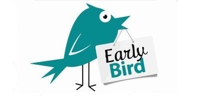 Early Bird Fee- Before 10am