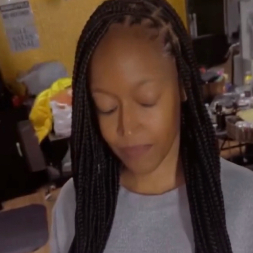Regular Knotless Braids - Smedium at The Loc Kingdom in Oxford, AL