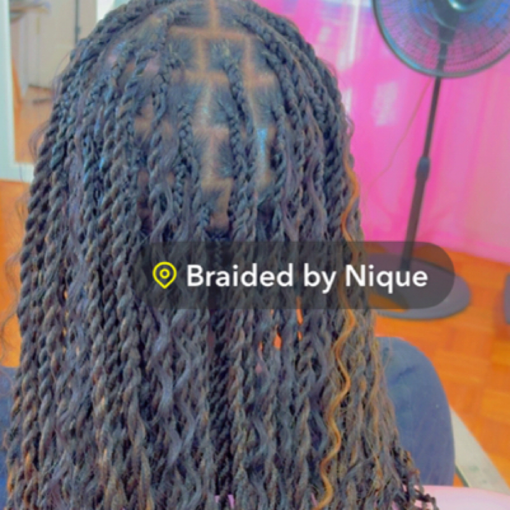 Kids Island Twist W/curls Ages 5-12 at Braided By NiQue in Saint Marys, GA