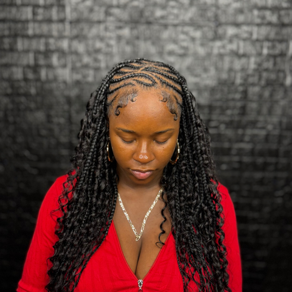 Fulani Braids (M) at StylezByJazmyne in Oklahoma City, OK
