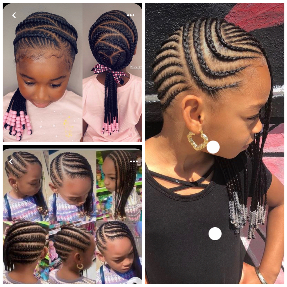 Any Cornrow Style ( Hair Added)