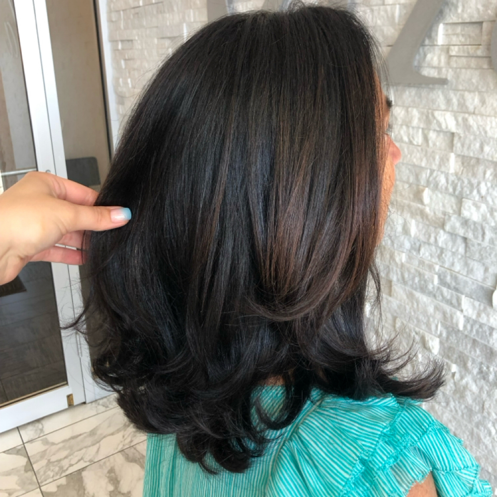 Add On Facial Highlight at Ivy Hair Studio in Poughkeepsie, NY