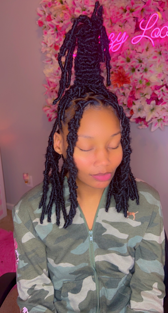 Messy Boho Bob Locs