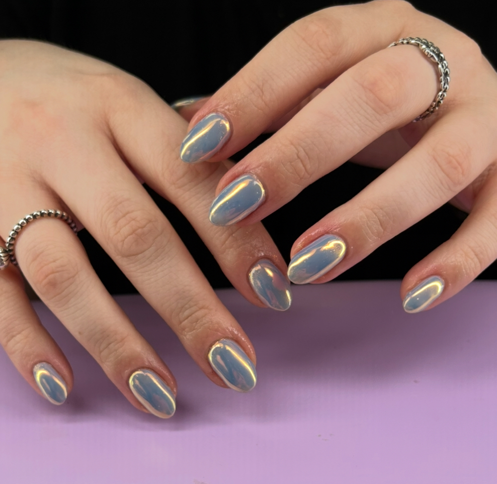 Full Chrome at Care’s Nail Bar in Rocky Top, TN