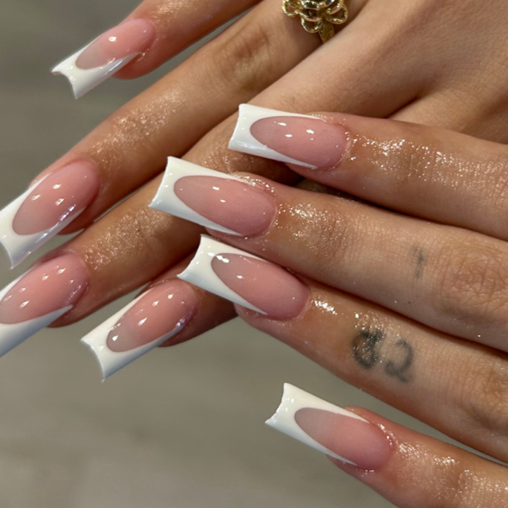 French Tip at _nailedbycoco in Austin, TX