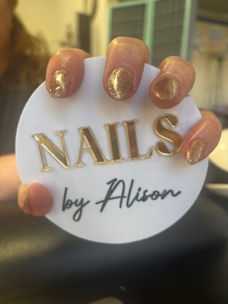 Fill In On Acrylic Nails