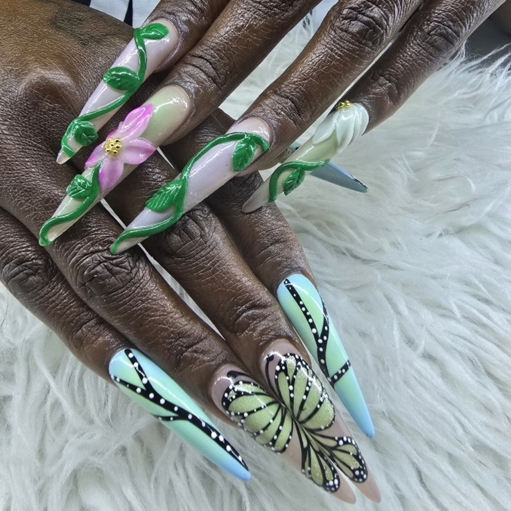 2-3XL Acrylic Full Set at Nails by Jennah in Aiken, SC