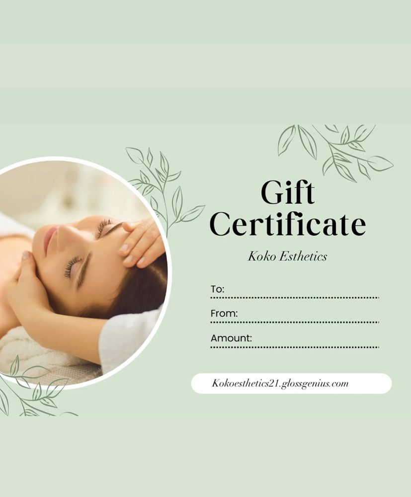 Gift Certificate Pick Up