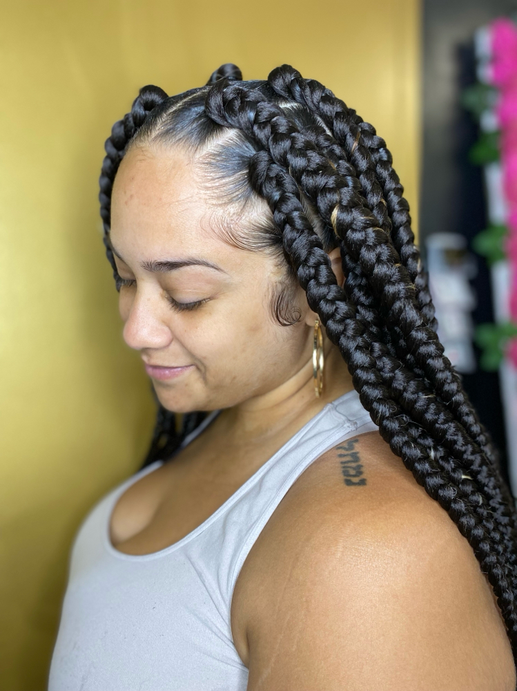 Large Box Braids