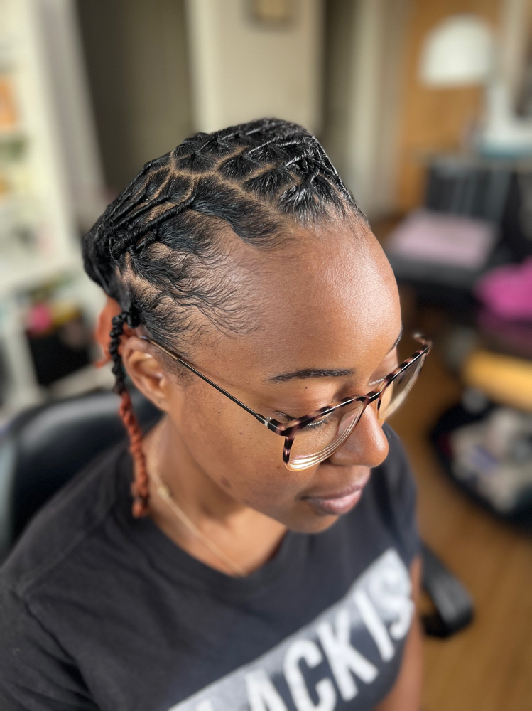 Loc Retwist + Style (90+ Locs)
