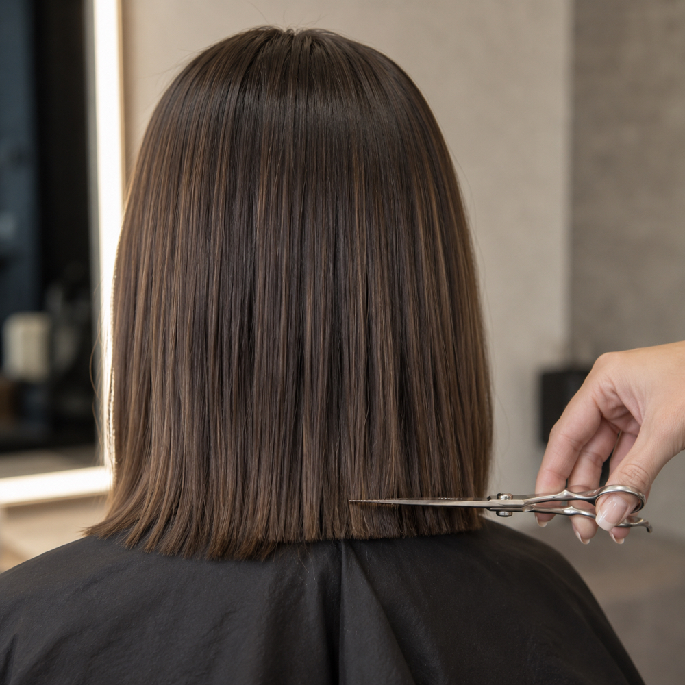 Mid Length | Cut + Style at The Pretty Parlor in Orlando, FL
