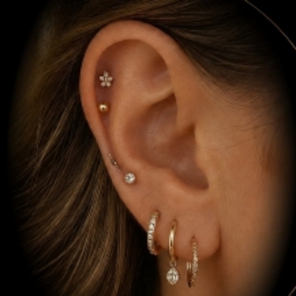Ear Piercing One Ear at Bella Ciglia By Zingale in Jackson, WI