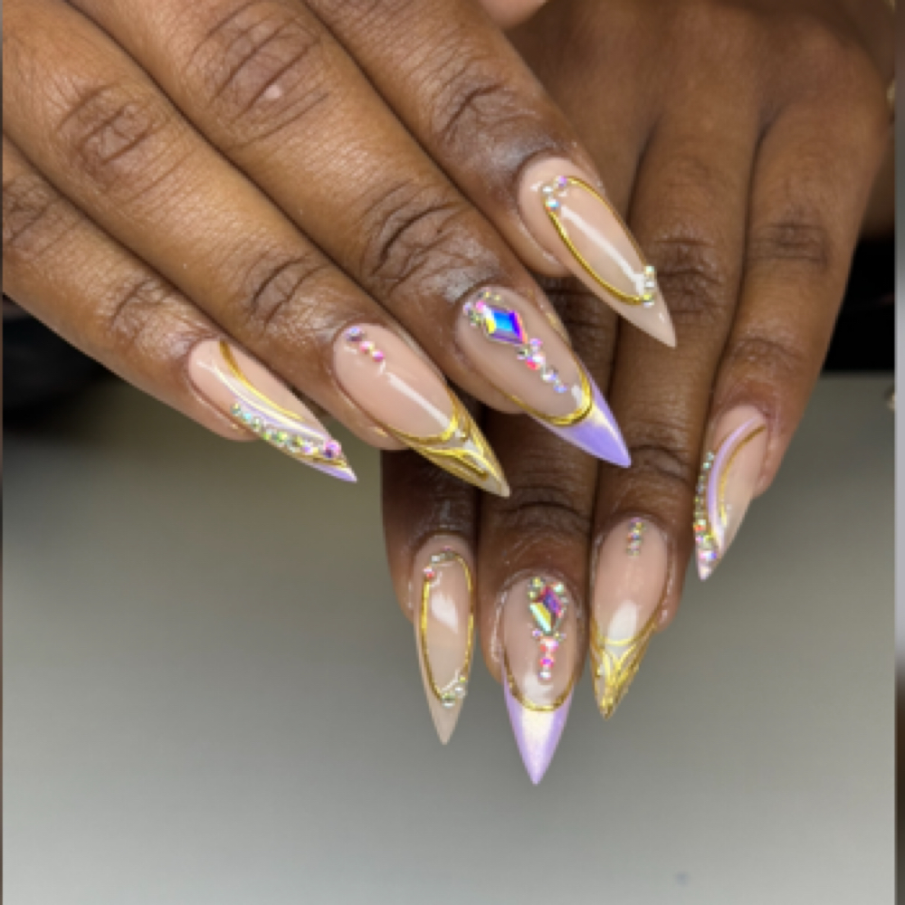 Complex Nail Art at Pretty And Polished By Julia in Warren, OH