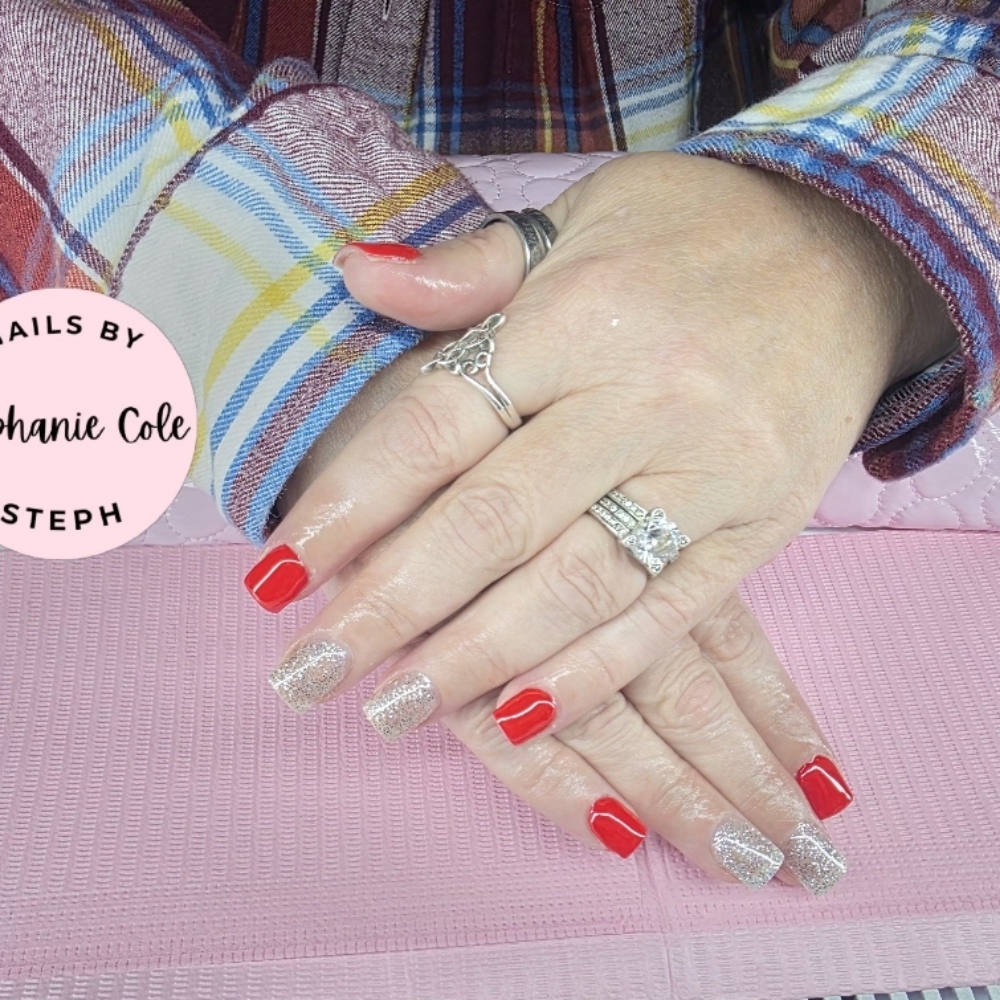 Acrylic Fill Includes Shellac at Nails by Steph in Nacogdoches, TX