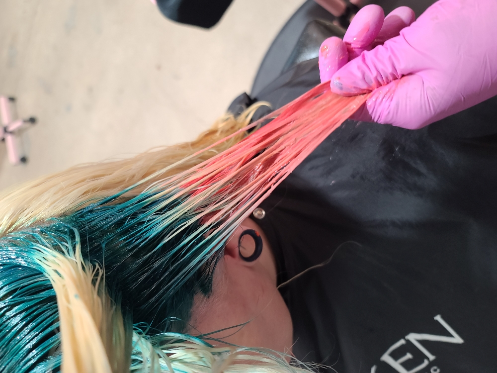 Vivid Color Deposit at Hairartista At Moth & Metal in North Richland Hills, TX