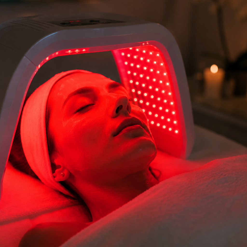 LED Light Therapy Add-On at Sacred Space Beauty & Wellness Massage & Facials in Eau Claire, WI