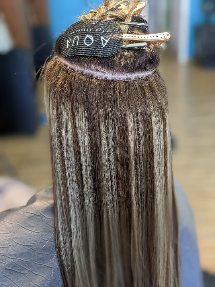 1 Row Hand Tied Extensions