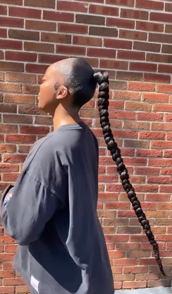 Mid Braided Pony