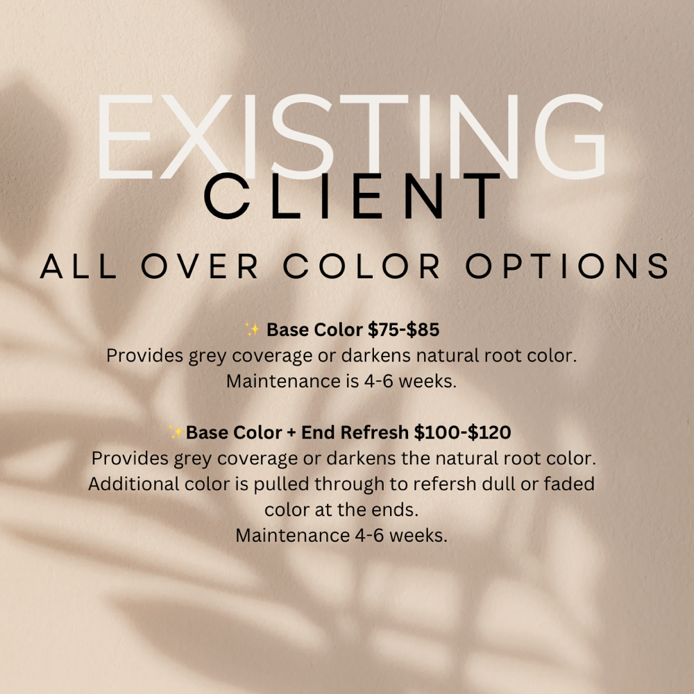 CurrentClient AllOver Color Options