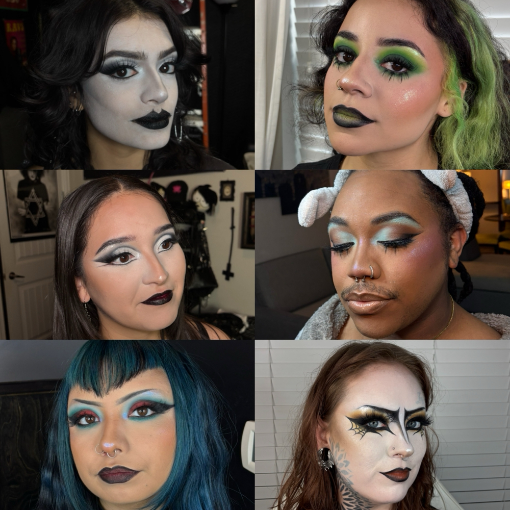 Full Glam at Kristy Love Aesthetics & Morbid Beauty in Dallas, TX