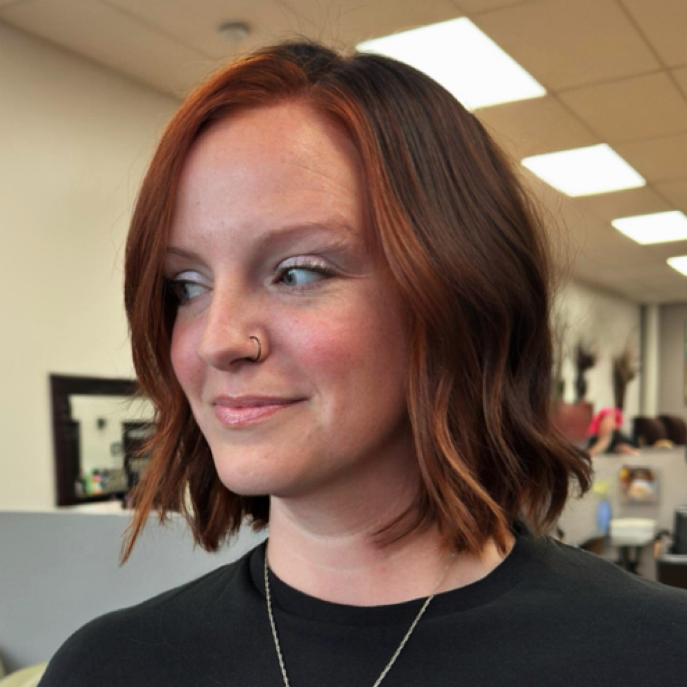 Hair Cut With Wash And Blowout at Hair by  Brenna @ Be•you salon in Brockport, NY