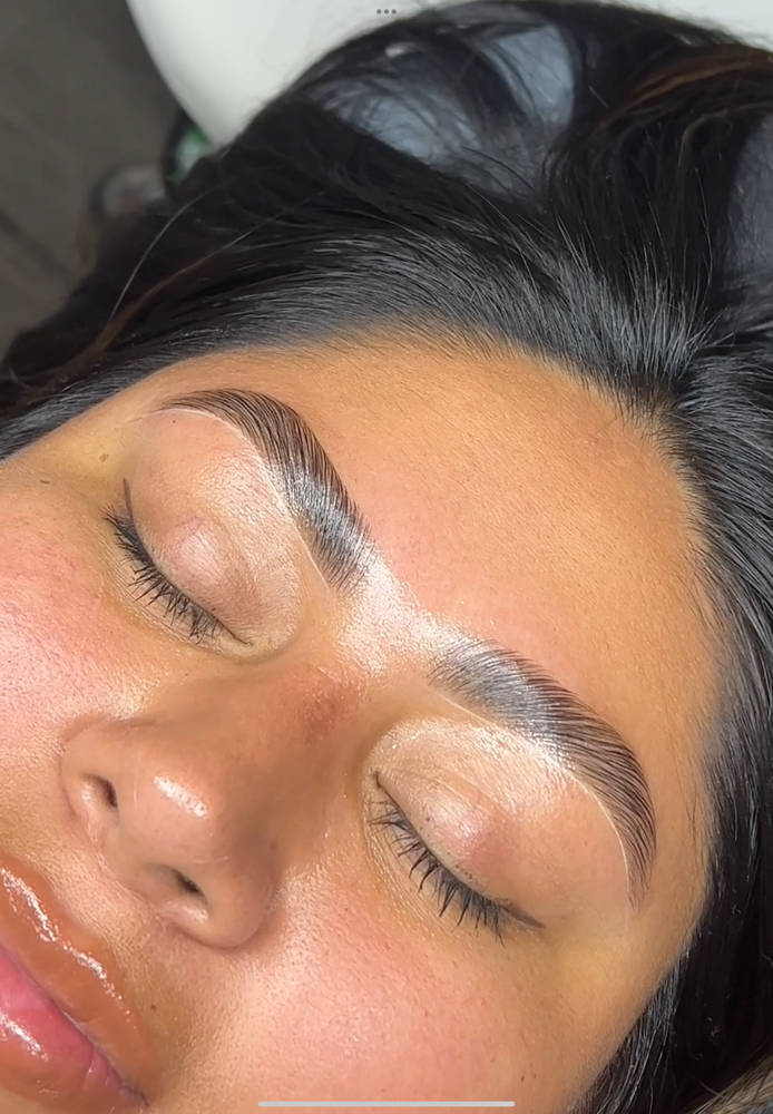 Brow Lamination with Tint