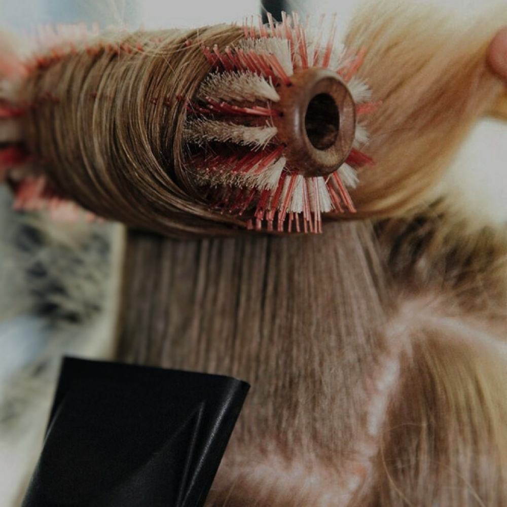 Blow dry style at GIGI in Grand Rapids, MI