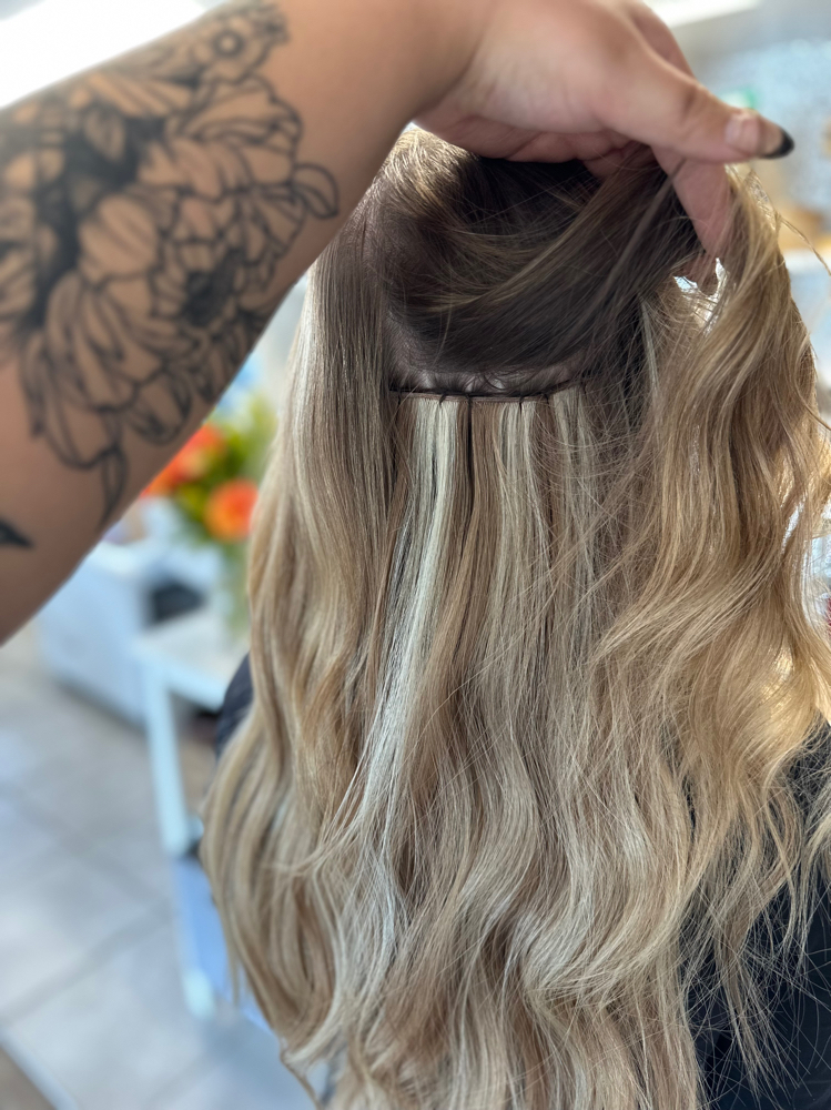 Hair Extention Install at The Beauty Room By Amiyah in Pocatello, ID