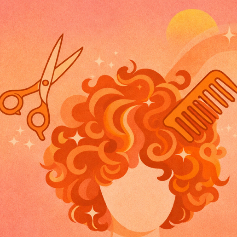 Curly Haircut at ellie did it in Pawling, NY
