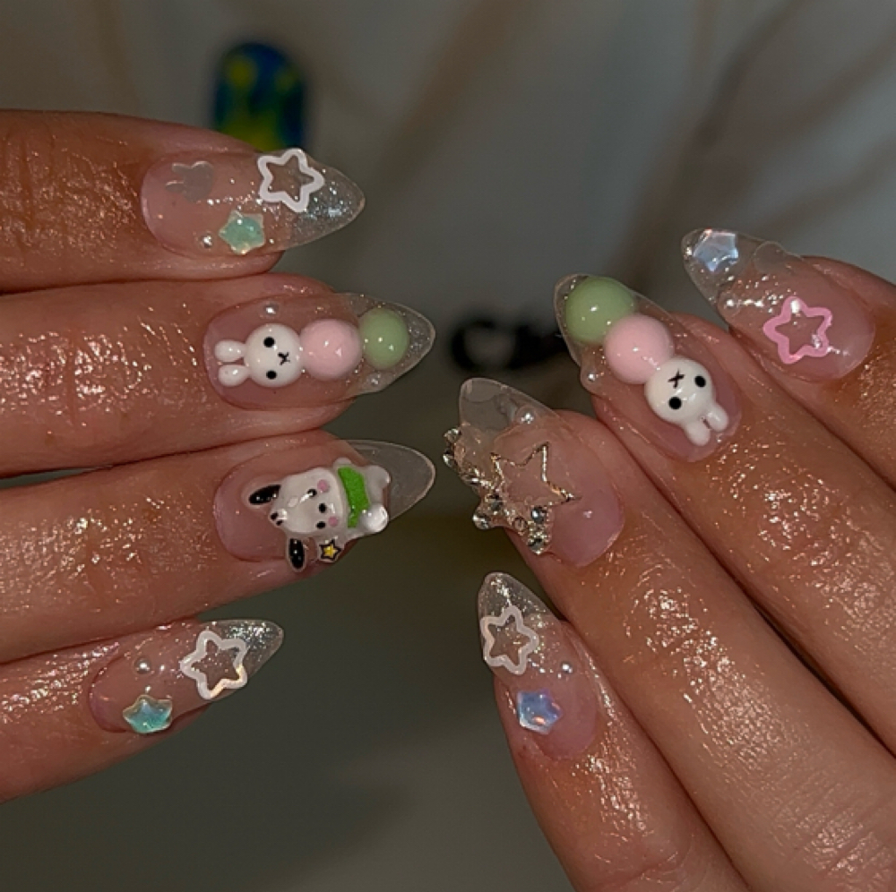 Short- Gel X Full Set at NAILSBYVIANNEYG in Durham, NC