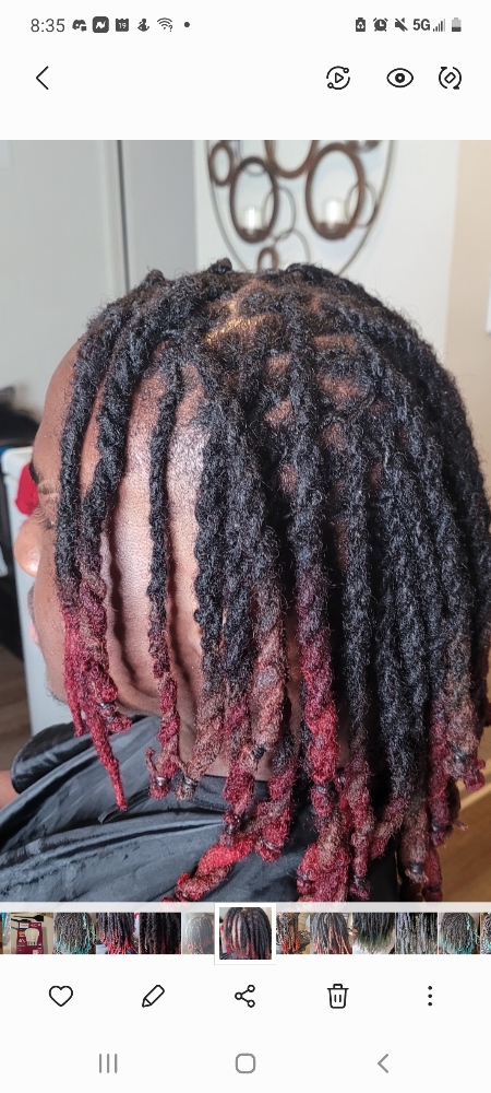 Loc Maintance- Retwist