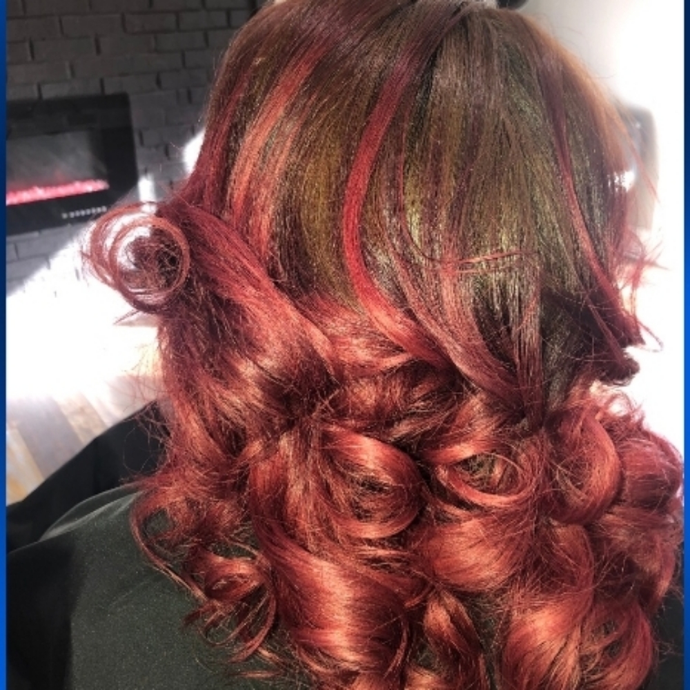 Deep Conditioner + Style at Hair by Dawn Katera in Temple Hills, MD