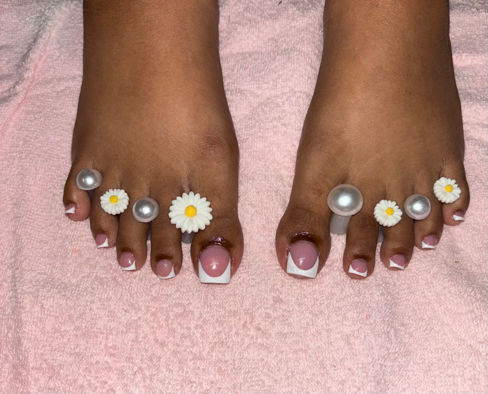 Acrylic Toes (full Set)
