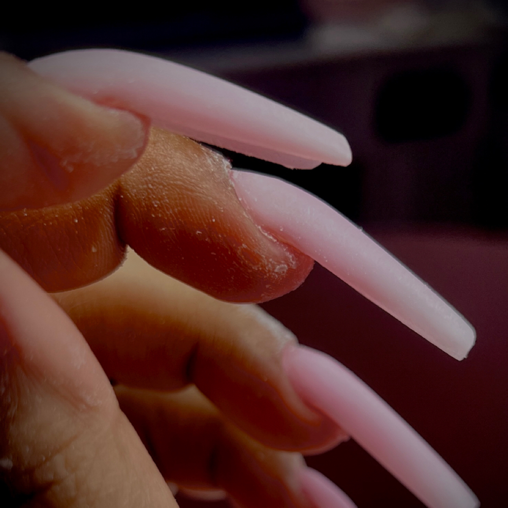 Long/xl - Plain Fullset at Rebel nails in New York, NY